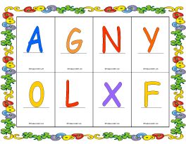 alphabet bingo 