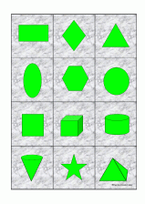 shape cards without names