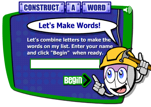 construct a word