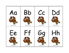 Chicken laid an egg card game: letters