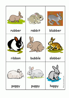 Bunny double consonants
