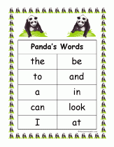 wild words charts