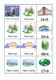 bridging ten card game with 2 digit numbers