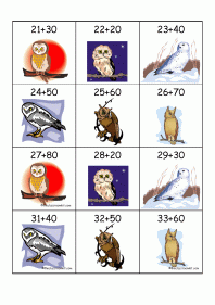 wise old owl multiples of 10 game
