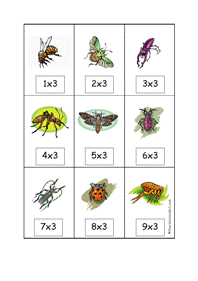 insects x3 card game
