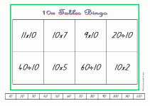 10 times tables game